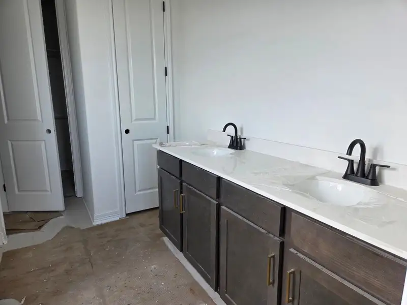 In-progress construction of a new home in Emory Glen, Magnolia, TX (Image 7).