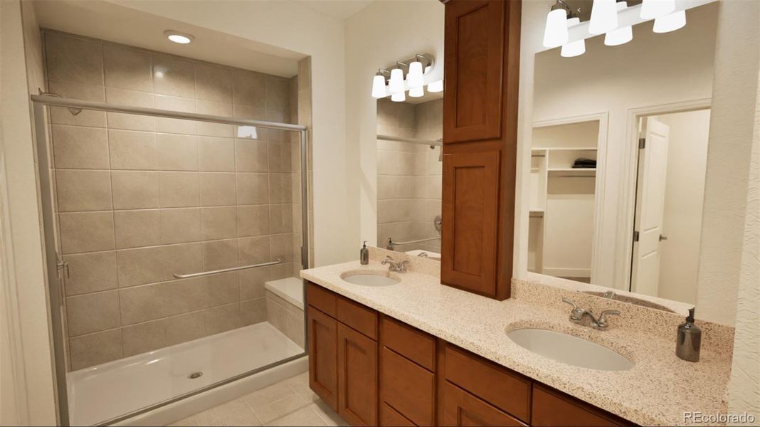 Furnished interior view inside a new home in , Aurora (Image 5).