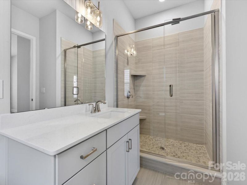 Furnished interior view inside a new home in Encore at Streamside - Classic Series, Waxhaw (Image 8).