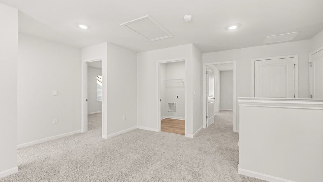 Representative unfurnished interior of a home built from the Hanover by D.R. Horton in Braselton Village, Braselton (Image 21). Representative unfurnished interior of a home built from the Hanover by D.R. Horton in Braselton Village, Braselton (Image 21).