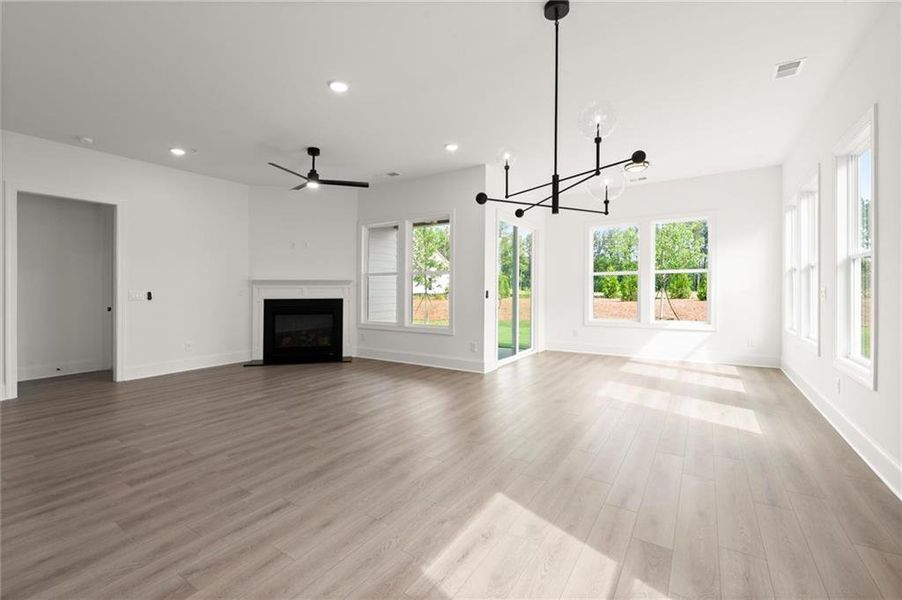 Spacious, unfurnished interior of a new home in , Kennesaw (Image 56).