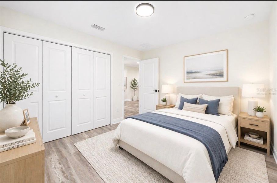 Furnished interior view inside a new home in , Deland (Image 12).