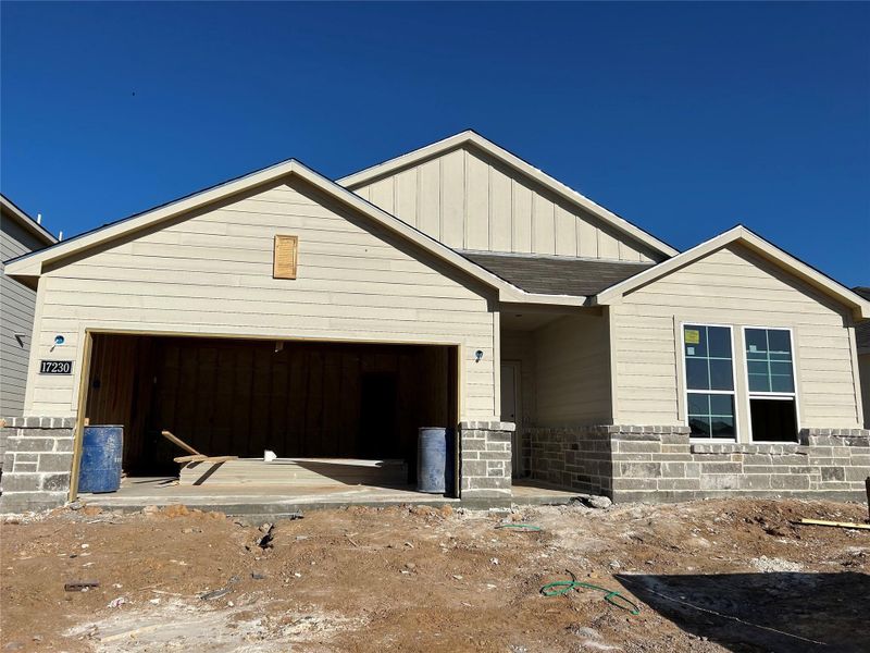 In-progress construction of a new home in Paloma at Sanford Farms, Waller, TX (Image 19).