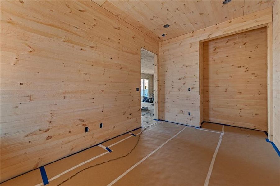 In-progress construction of a new home in , Blue Ridge, GA (Image 29).