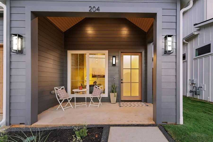 Front exterior of a new home in , Roanoke, TX, highlighting curb appeal (Image 25).