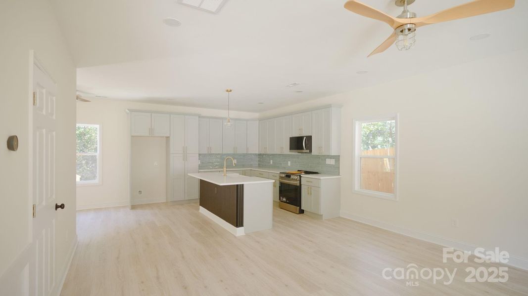 Furnished interior view inside a new home in , Charlotte (Image 5).
