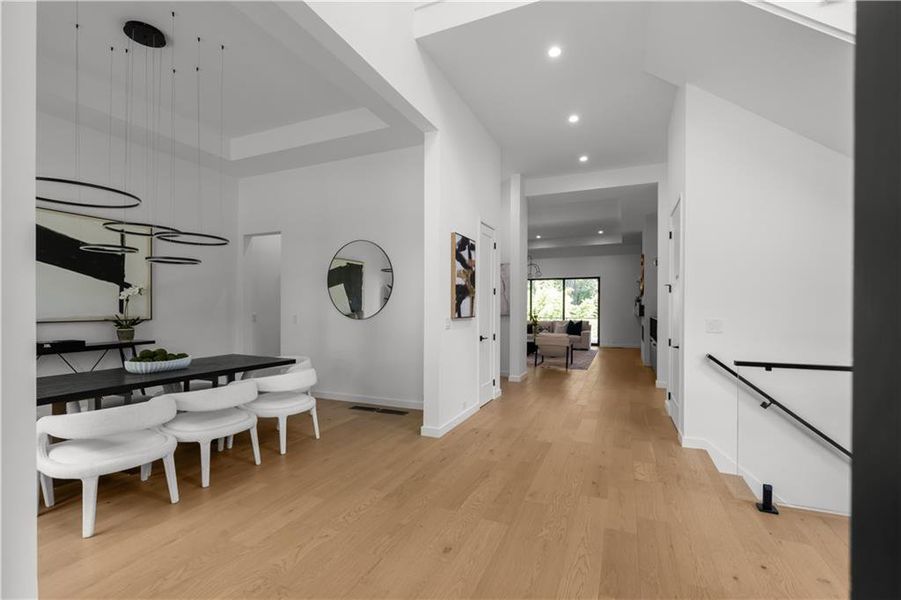 Furnished interior view inside a new home in , Atlanta (Image 72). Furnished interior view inside a new home in , Atlanta (Image 72).
