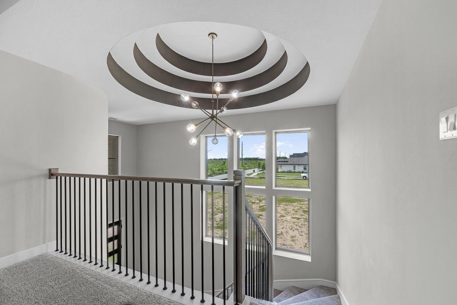 Spacious, unfurnished interior of a new home in Austin Point, Richmond (Image 14).