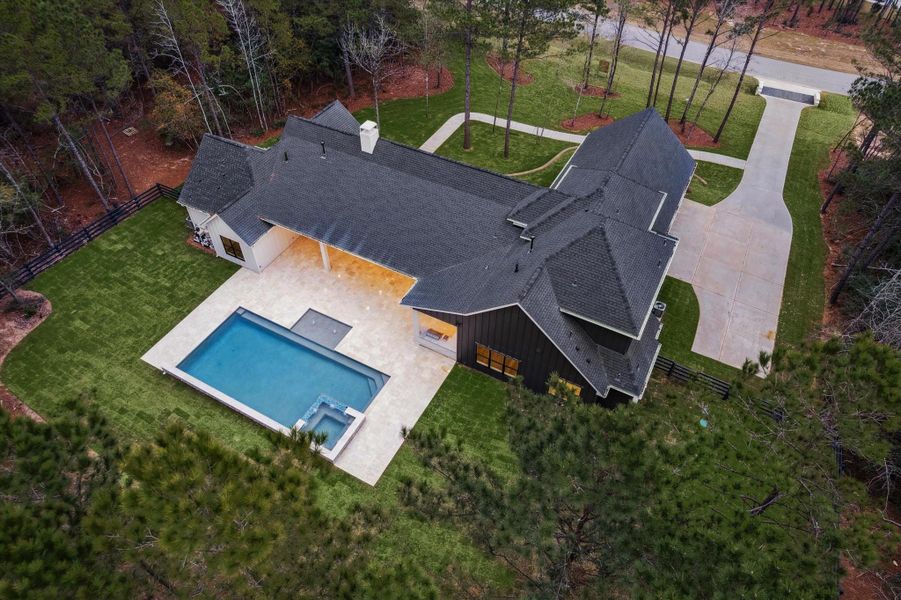 Exterior details and patio area of a home in , Montgomery (Image 27).