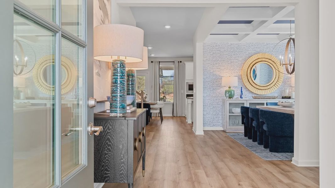 Representative furnished interior of a home built from the Wynwood by DRB Homes in Kingston, Locust Grove (Image 6). Representative furnished interior of a home built from the Wynwood by DRB Homes in Kingston, Locust Grove (Image 6).