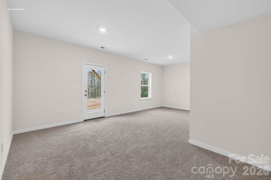 Spacious, unfurnished interior of a new home in The Hamptons at Hickory, Hickory (Image 17). Spacious, unfurnished interior of a new home in The Hamptons at Hickory, Hickory (Image 17).