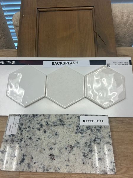 Sample of building materials used in homes in Trail Creek, Cleburne (Image 3).