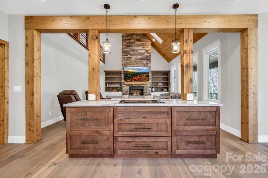 Furnished interior view inside a new home in , Linville (Image 6). Furnished interior view inside a new home in , Linville (Image 6).