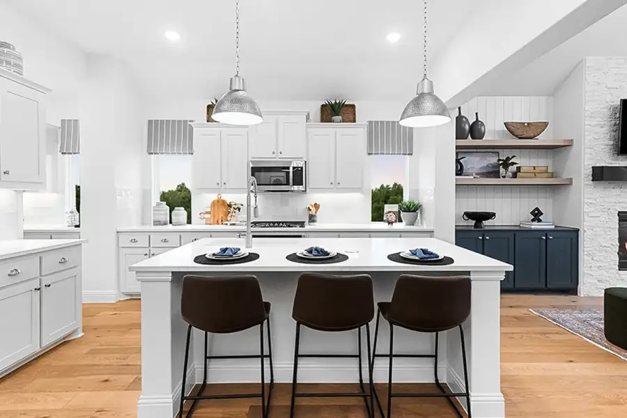 Furnished interior view inside a new home in The Reserve at Spiritas Ranch, Little Elm (Image 5).