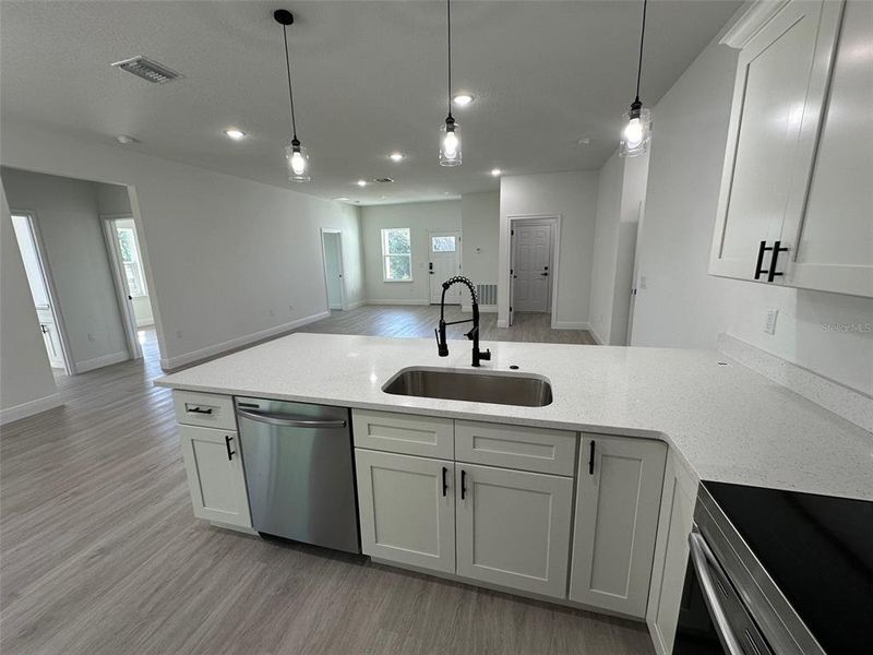 Furnished interior view inside a new home in , Citrus Springs (Image 8).