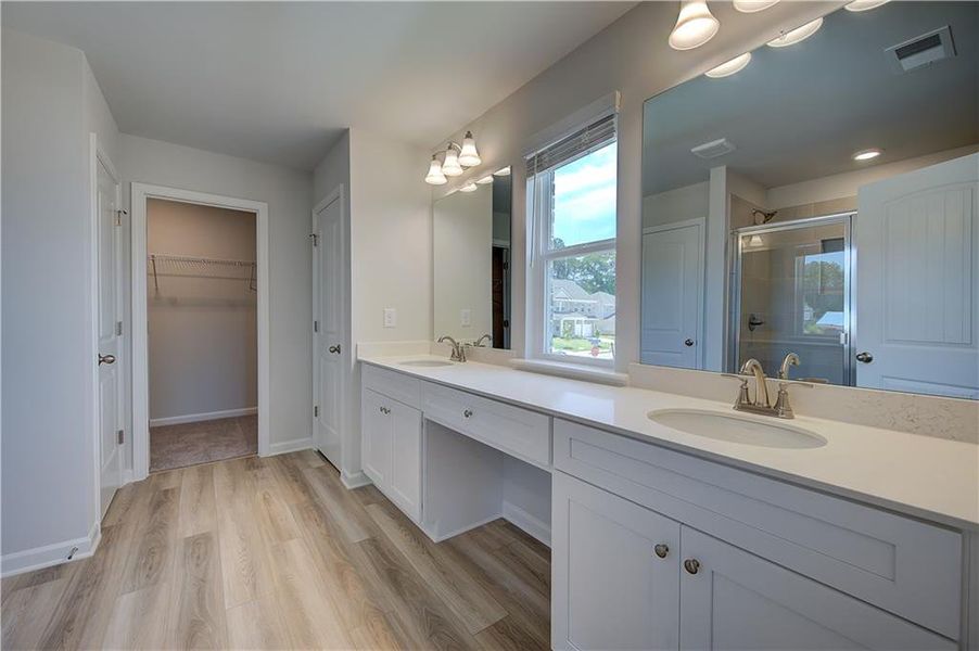 Furnished interior view inside a new home in Bowers Farm, McDonough (Image 8).