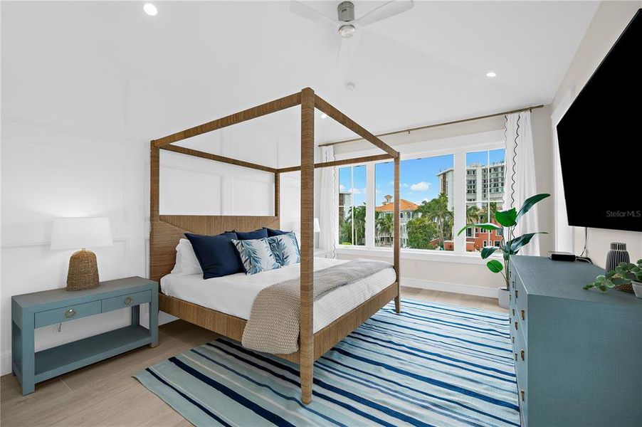 Furnished interior view inside a new home in , Sarasota (Image 12).