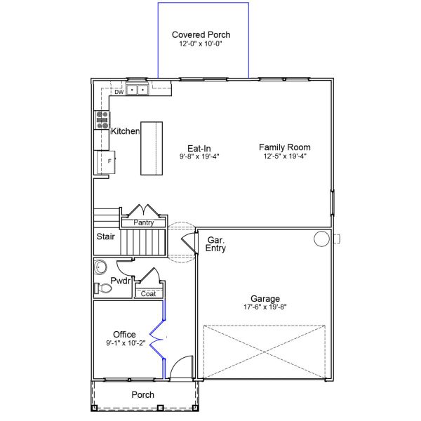 2D floor plan layout of this home in Bluefield, Lexington, SC (Image 2). 2D floor plan layout of this home in Bluefield, Lexington, SC (Image 2).