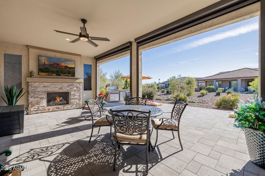 Paver extended flooring