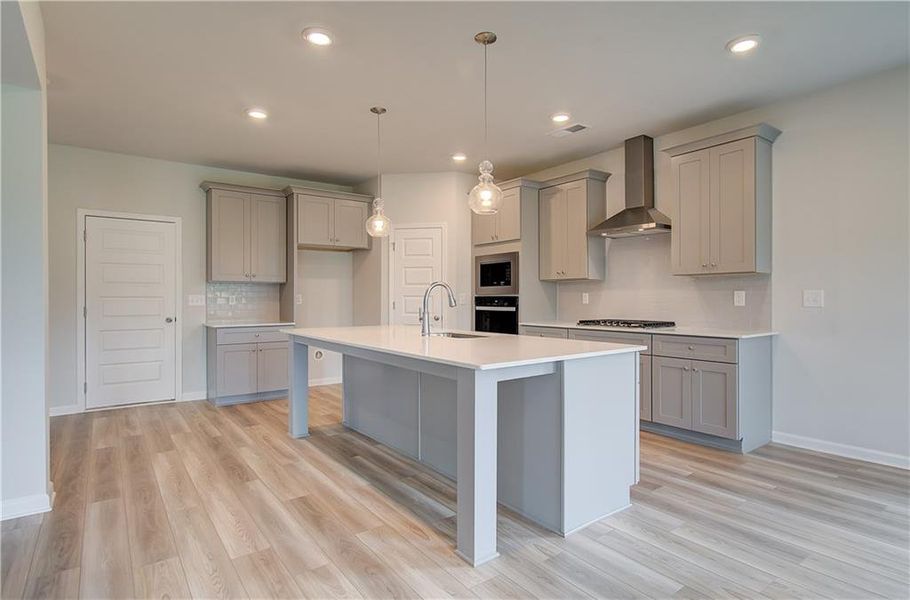 Furnished interior view inside a new home in Westwind Estates, Hampton (Image 6).