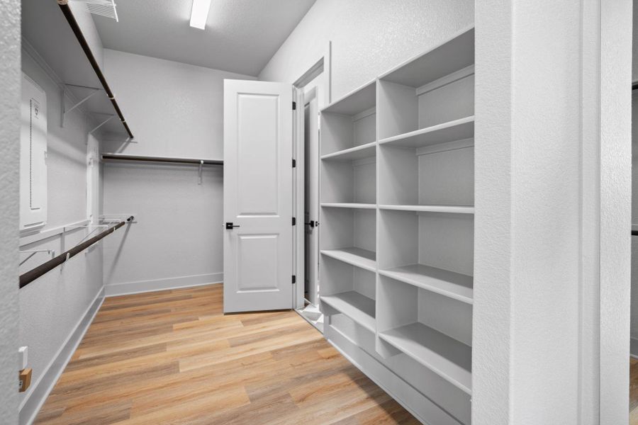 Walk-in closet in Primary Bedroom