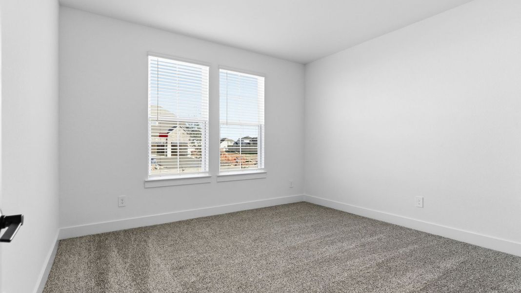 Spacious, unfurnished interior of a new home in Westland Ranch 50' Homesites, League City (Image 15).