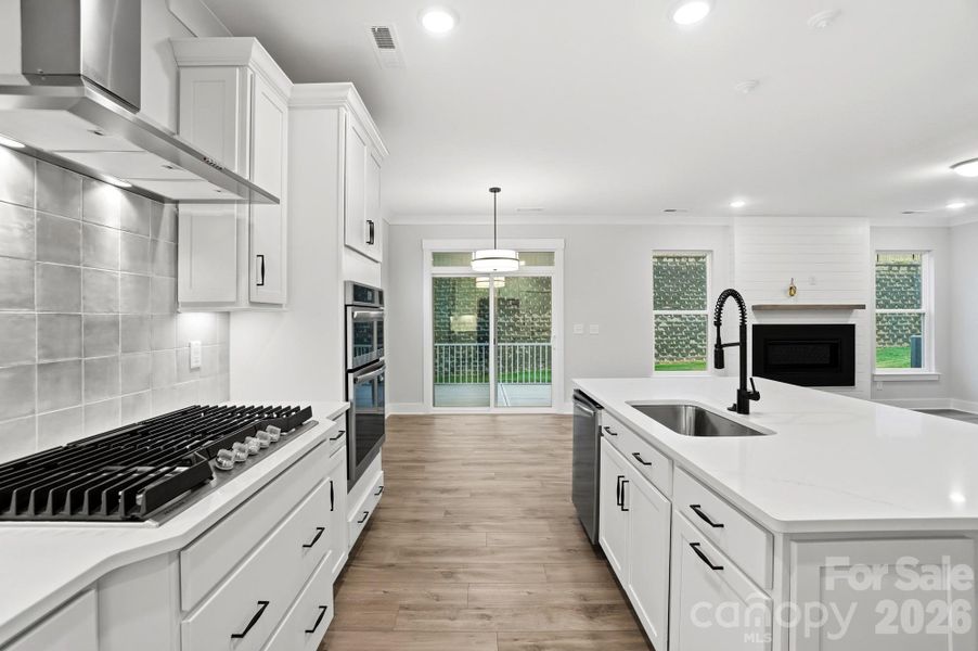 Furnished interior view inside a new home in Summerlin, Mooresville (Image 6). Furnished interior view inside a new home in Summerlin, Mooresville (Image 6).