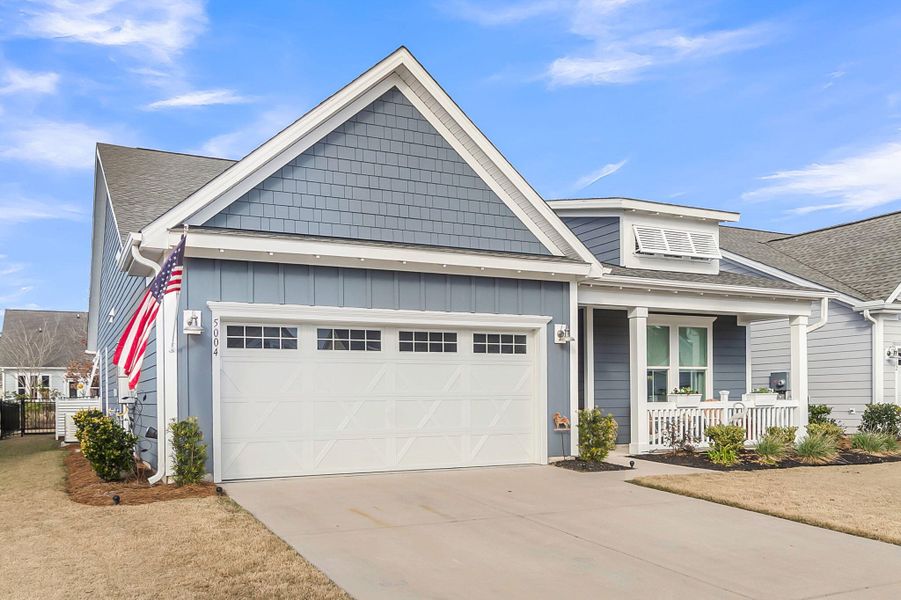 Front exterior of a new home in , Summerville, SC, highlighting curb appeal (Image 21).