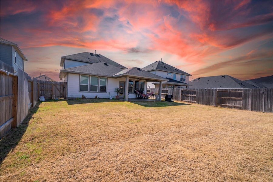 Exterior details and patio area of a home in Mason Woods, Cypress (Image 30). Exterior details and patio area of a home in Mason Woods, Cypress (Image 30).