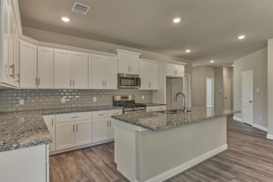 Furnished interior view inside a new home in , Willis (Image 9). Furnished interior view inside a new home in , Willis (Image 9).