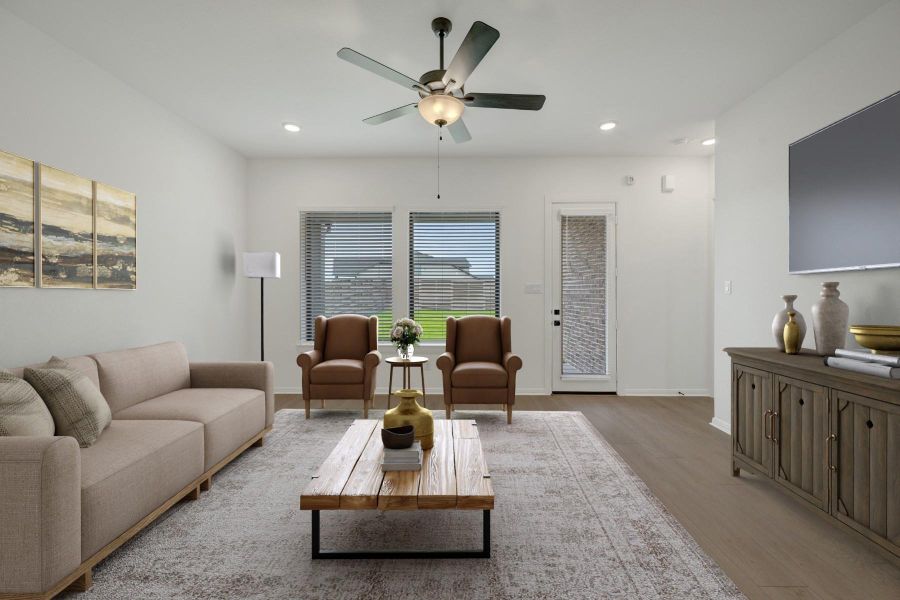 Virtually staged to give you the visual you need to see furniture placement and how the home can live. Virtually staged to give you the visual you need to see furniture placement and how the home can live.