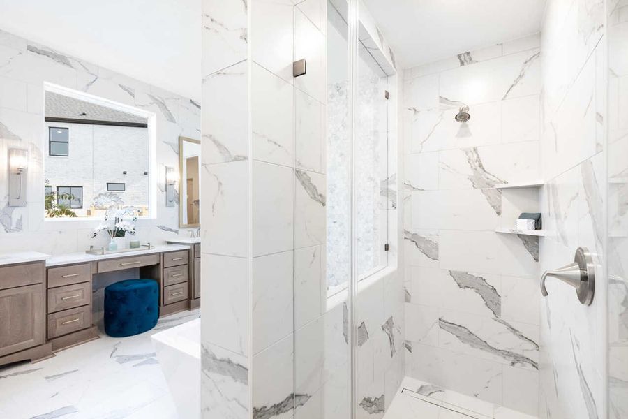 Representative Primary Bathroom - some options shown