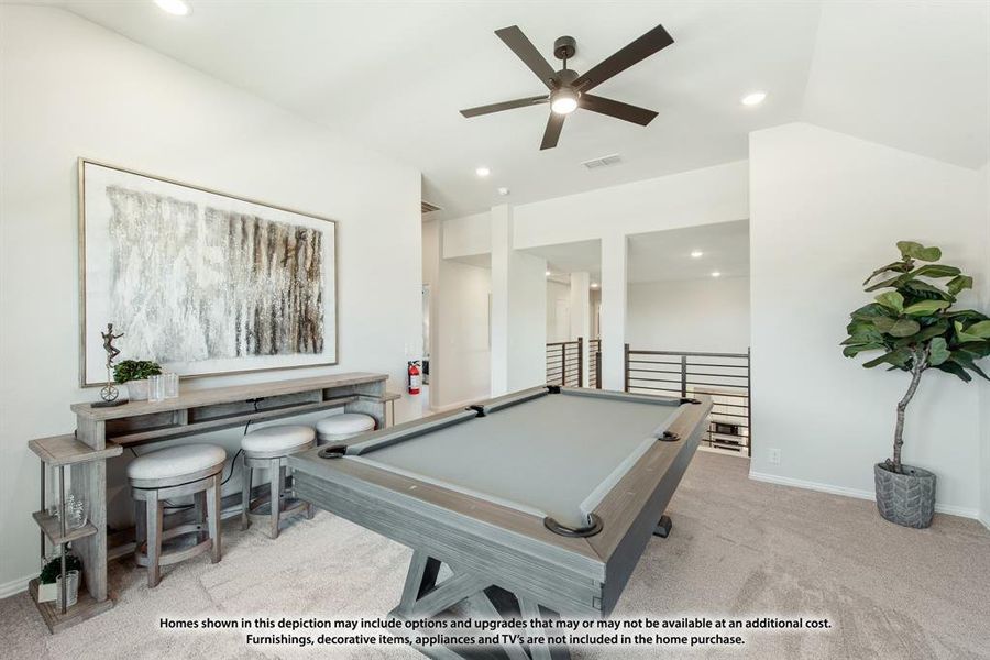 Furnished interior view inside a new home in Devonshire, Forney (Image 10).