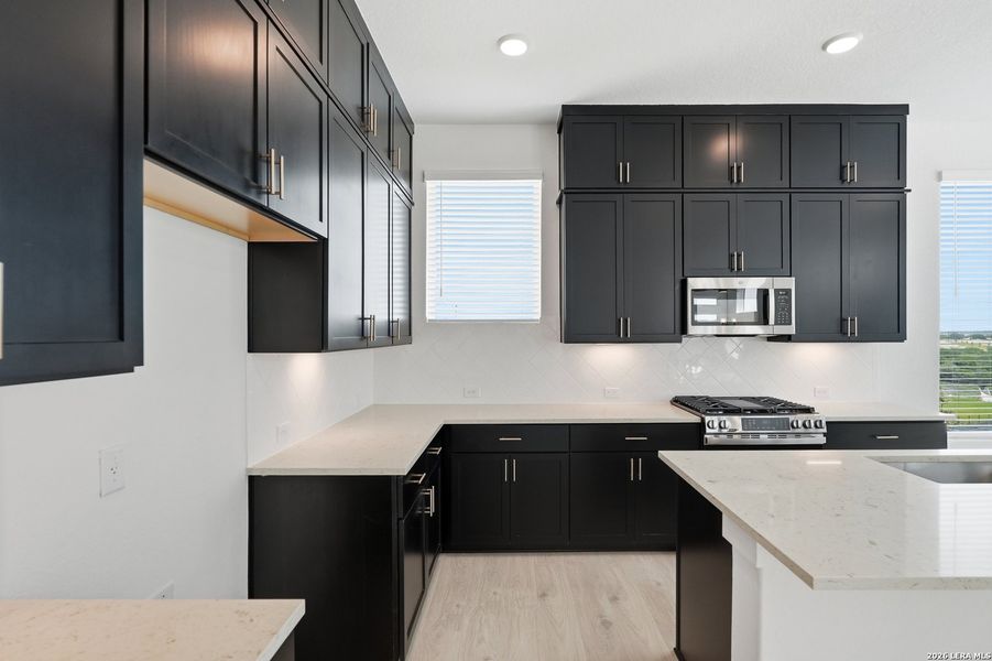 Furnished interior view inside a new home in Prominence Urban, San Antonio (Image 16).