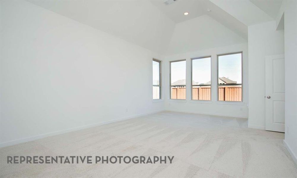 Spacious, unfurnished interior of a new home in Star Trail, Prosper (Image 34).