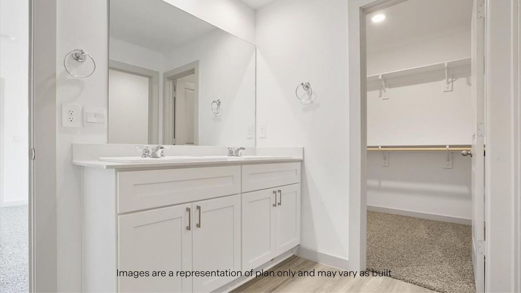 Furnished interior view inside a new home in Terra Vista, Lubbock (Image 5).