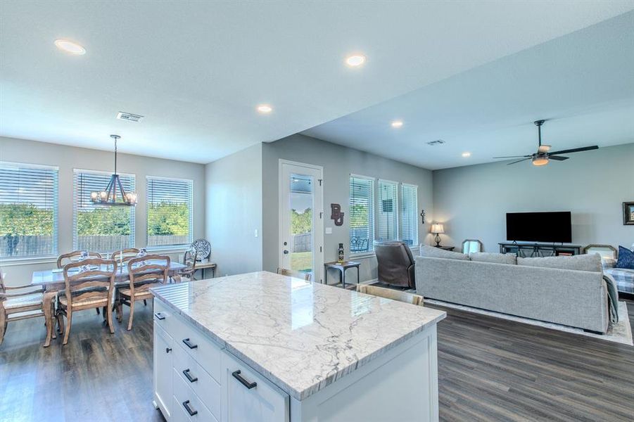 Furnished interior view inside a new home in , Waco (Image 8).