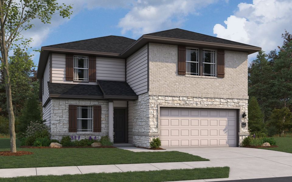 Hamilton - Elevation C Rendering