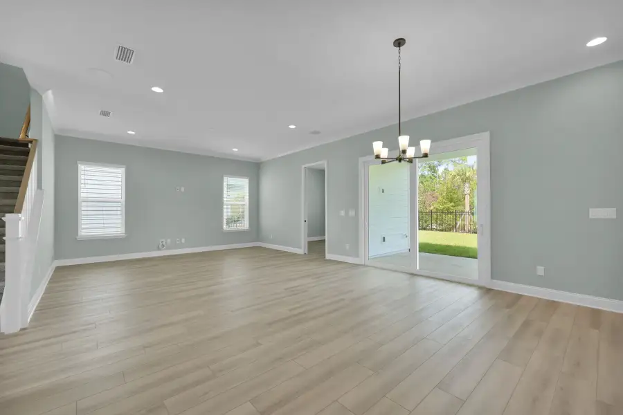 Representative unfurnished interior of a home built from the Crescent by Riverside Homes in Sagebrush at EverRange, Jacksonville (Image 33).