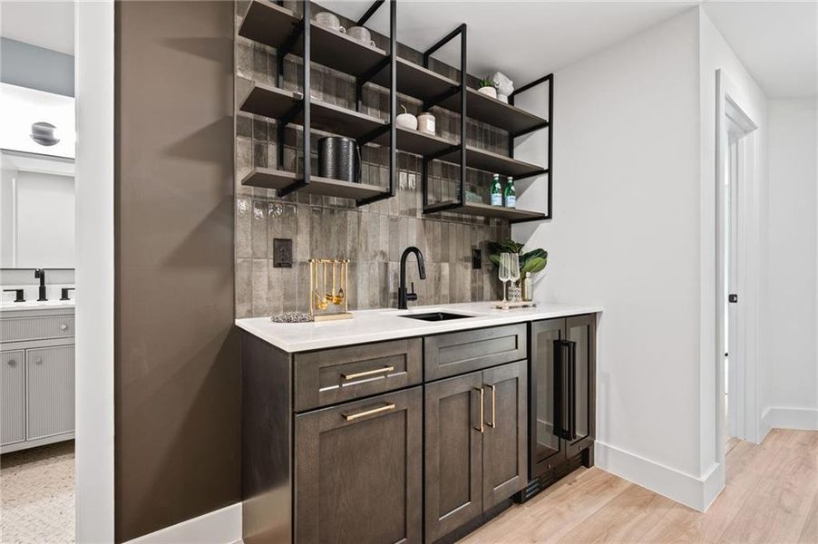 Furnished interior view inside a new home in , Alpharetta (Image 37).