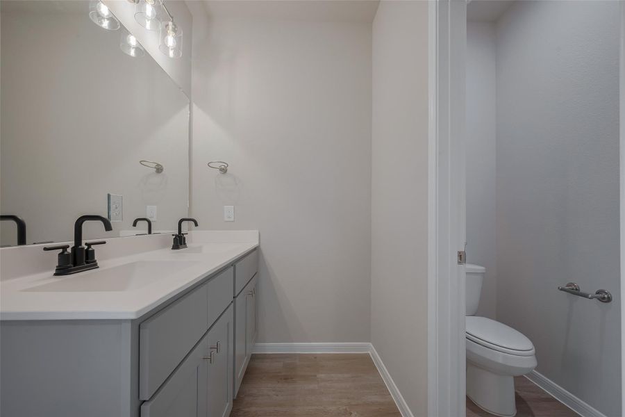 Furnished interior view inside a new home in La Segarra, Brookshire (Image 15). Furnished interior view inside a new home in La Segarra, Brookshire (Image 15).