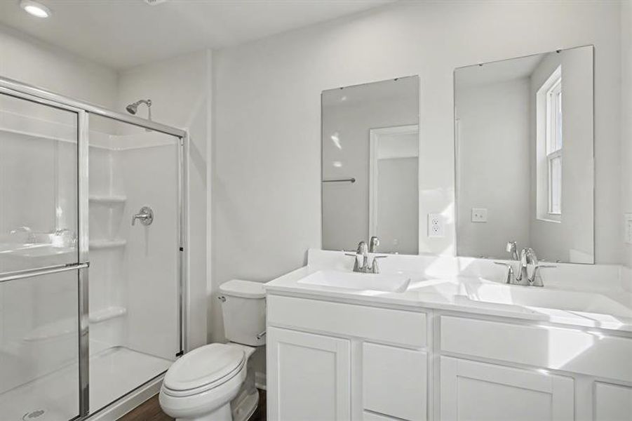 Furnished interior view inside a new home in Sterling Oaks, Ash (Image 8).