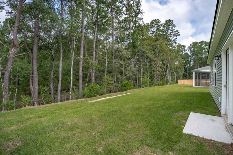 Exterior details and patio area of a home in Bradford Pointe, Summerville (Image 4).
