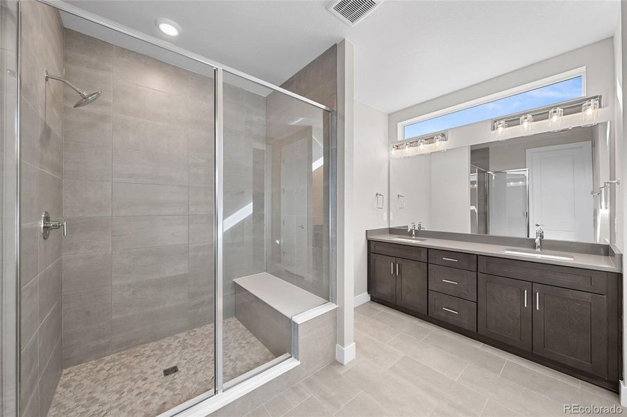 Furnished interior view inside a new home in , Littleton (Image 14).