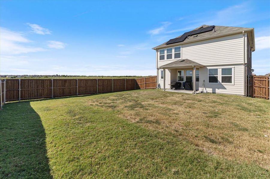 Exterior details and patio area of a home in , Forney (Image 3). Exterior details and patio area of a home in , Forney (Image 3).