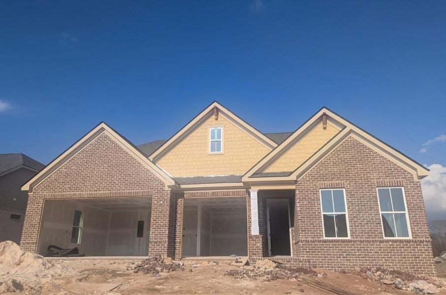 In-progress construction of a new home in , Cumming, GA (Image 23).