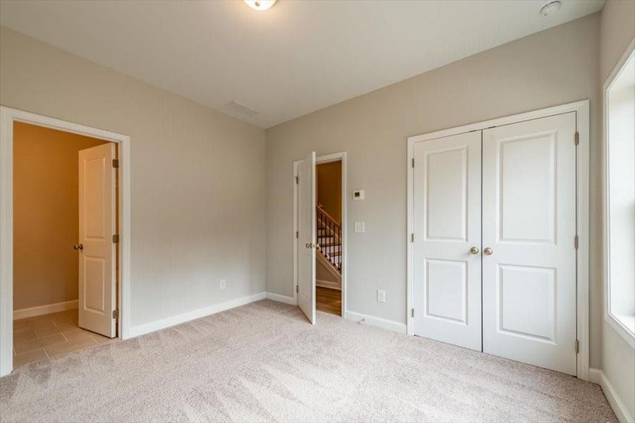 Spacious, unfurnished interior of a new home in Townes at South Main, Kennesaw (Image 22).