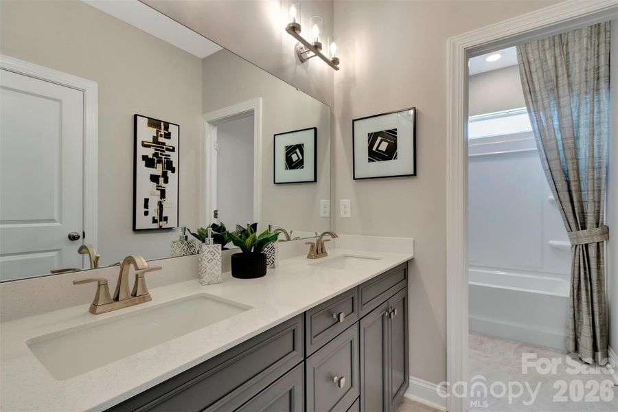 Secondary bathroom