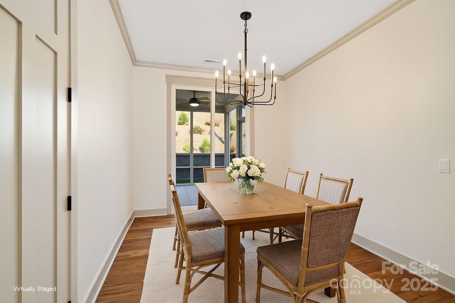 Furnished interior view inside a new home in , Arden (Image 11).