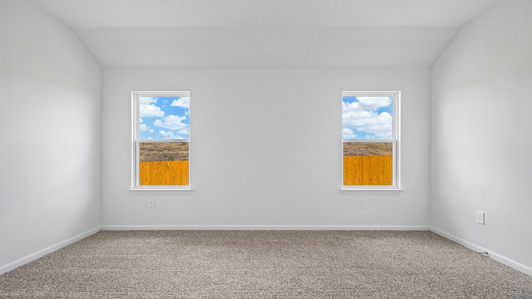 Spacious, unfurnished interior of a new home in Prairie Lakes, Buda (Image 22).